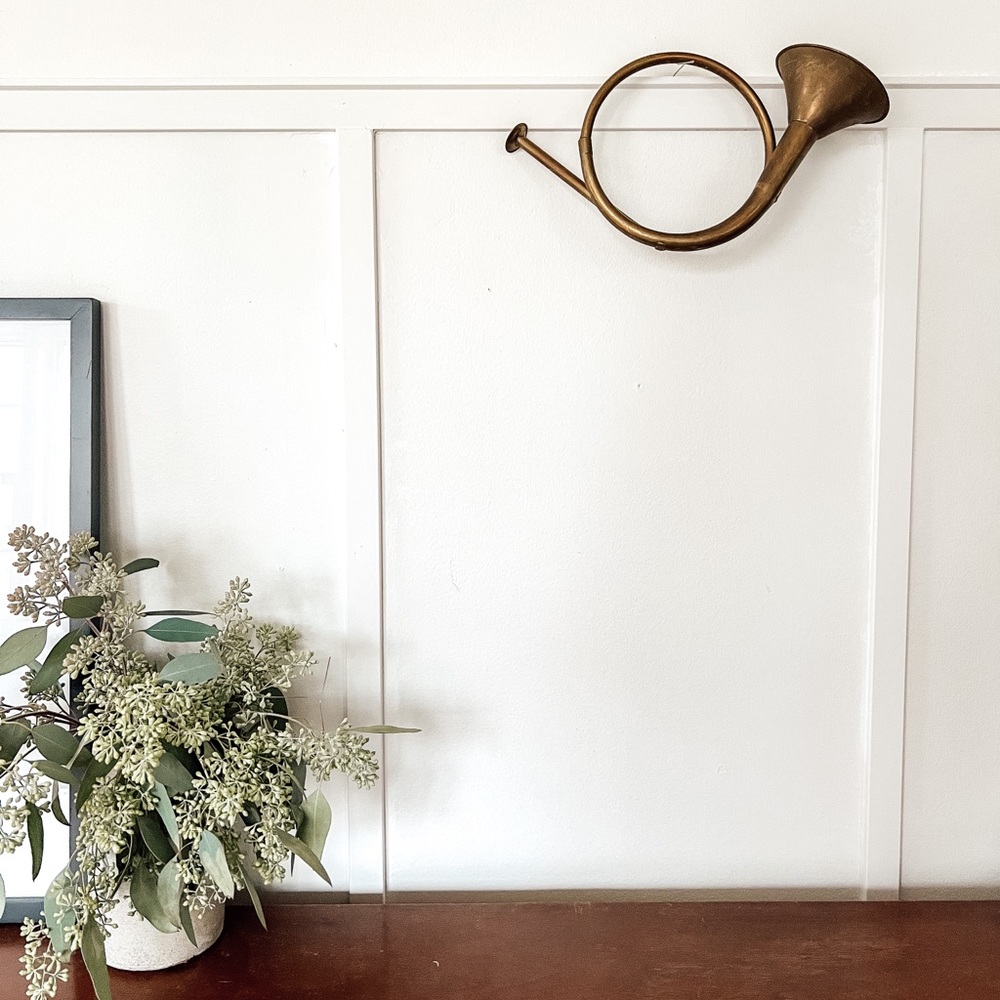 Brass trumpet